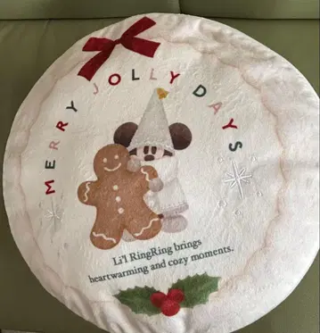 릴린린 쿠션 크리스마스 2024 디즈니 게임 경품