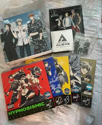 반값 미개봉 [ 히프노시스 마이크 ] 블루레이 1~5권 전권 수납 BOX