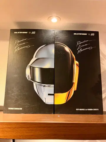 다프트 펑크 리얼 액션 히어로 피규어 2체 세트