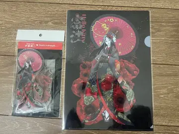 기모노 토미에 아크릴 스탠드 클리어 파일 2종 세트