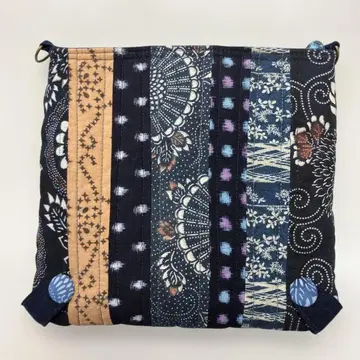 핸드메이드 카스리 천 디자인 숄더백