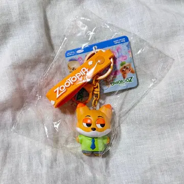 [ 미개봉 새상품 ] 주토피아 닉 와일드 마스코트 키체인