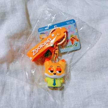 [ 미개봉 새상품 ] 주토피아 닉 와일드 마스코트 키체인