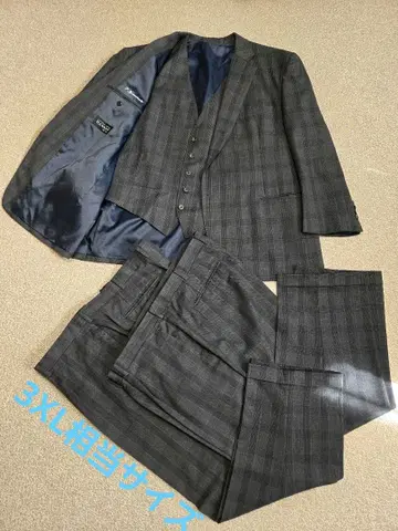 DANAK 체크 무늬 그레이 슬랙스