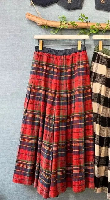 라임 잉크 와이드 팬츠