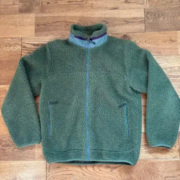 AIGLE 그린 플리스 자켓 XS