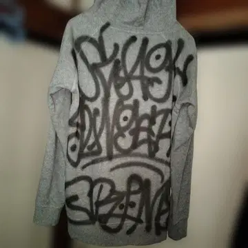 컨버스 후드티 M 리메이크 그래피티 그레이 swag y2k