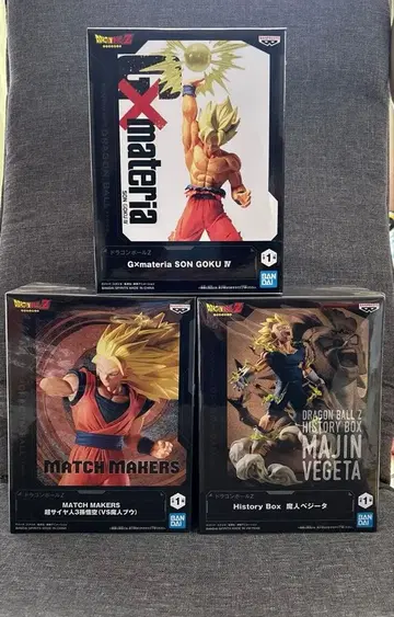 드래곤볼 Z 피규어 3점