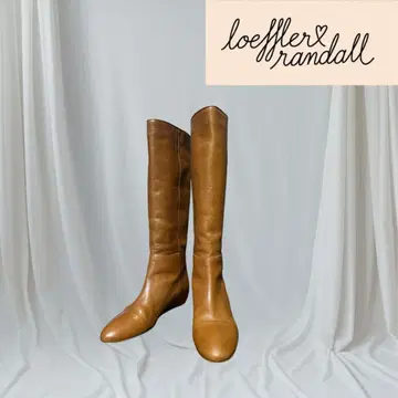 loeffler randall 롱 부츠 브라운 25.5cm