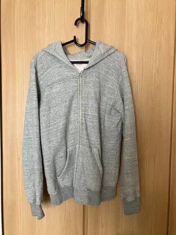 The Real McCoy's 그레이 집업 후드티