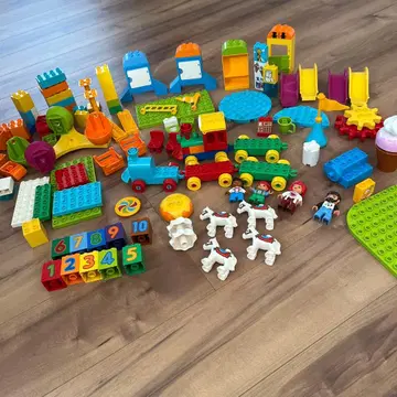 LEGO 듀플로 듀플로의 마을 커다란 놀이공원 (10840) 기차 숫자