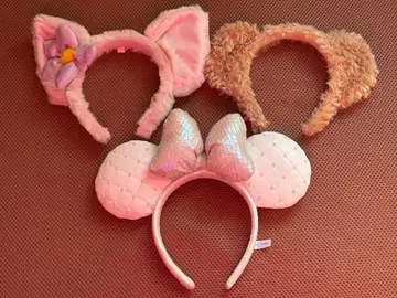 디즈니 머리띠 리나벨 더피 미니