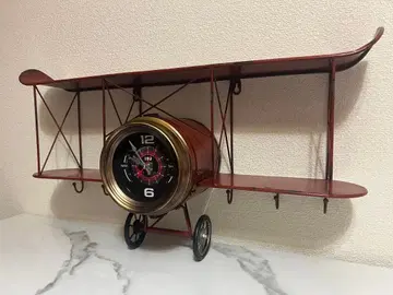 비행기 모양 벽걸이 시계