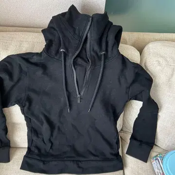 캘빈클라인 블랙 풀 집업 후드티