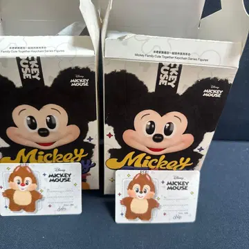 디즈니 칩 앤 데일 미키 패밀리 세트