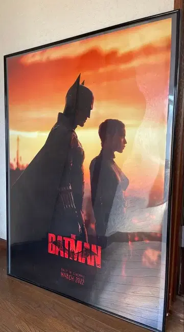 THE BATMAN 미국판 포스터 경품 당선품