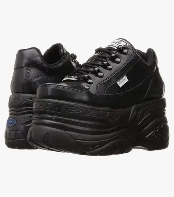 YOSUKE (요스케) 통굽 레이스업 스니커즈 24.5cm 새상품급 중고