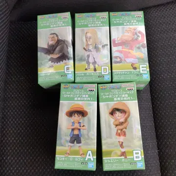 원피스 월드 컬렉터블 피규어 샤봉디 제도 컴플리트 세트