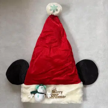 디즈니 미키 산타 모자 크리스마스 도쿄 디즈니 리조트 눈사람