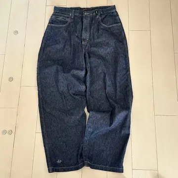 90s 초와이드 Sean John 와이드 데님 리지드 초레어 38