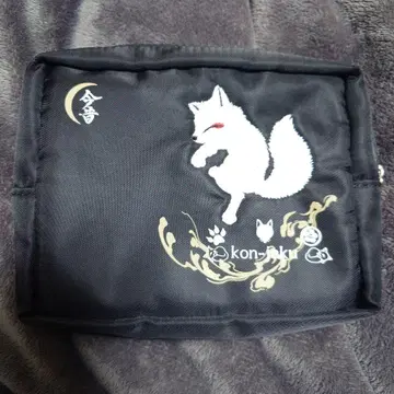 금석 여우 파우치 kon-jaku