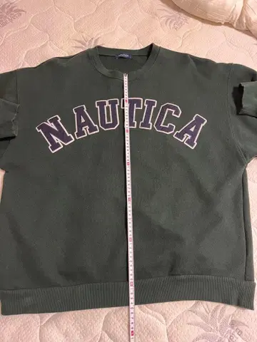 노티카 크루넥 맨투맨 다크 그린