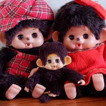 몬치치 다이스케 군 대형 슬리피 아이 레어 남녀 페어 + 진심 몬치치