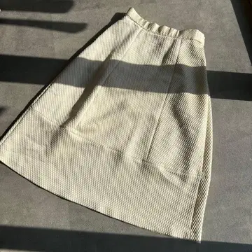 DRESSTERIOR 퀼팅 플레어 롱 스커트 40 빅 사이즈