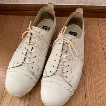 오니츠카타이거 화이트 가죽 스니커즈 27.0 cm