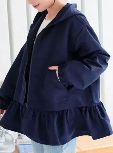 고베 레터스 라이너 포함 4way 발수 페플럼 마운틴 파카 블랙