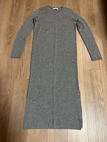 [ JET new york ] 롱 니트 원피스 (그레이)