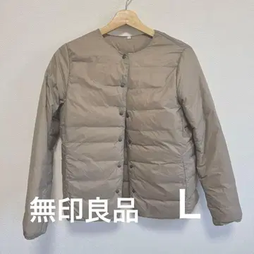 무인양품 베이지 다운 자켓 L