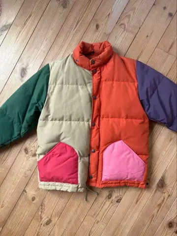 [키즈L] SIERRA DESIGNS 다운 자켓 클레이지 패턴