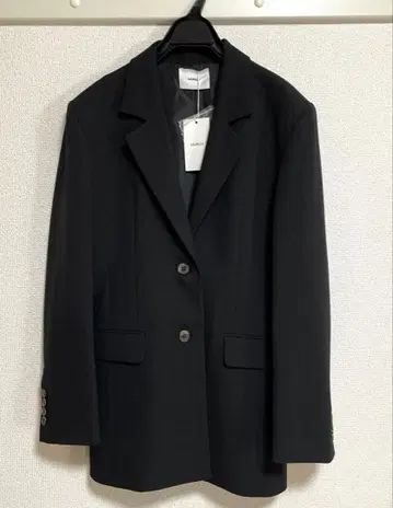 쉐이프 허리 오버 자켓