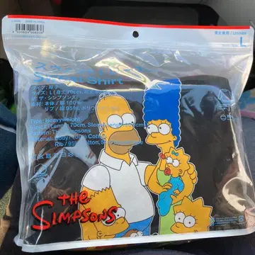 훼미리마트 심슨 맨투맨 트레이닝복 L