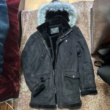 archive 스웨이드 자켓 코트 퍼 시크 스타일 Y2K 그런지