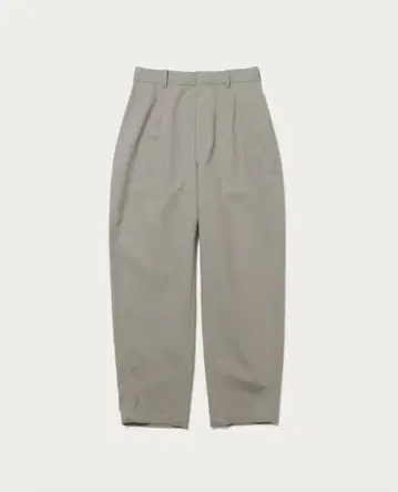 LOEFF 로에프 갸바 내로우 테이퍼드 본탄 팬츠 라이트 그레이