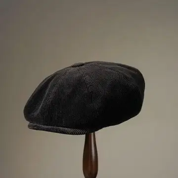 바이글래드핸드 코듀로이 헌팅 캡 M 사이즈 천연 가죽 스베리