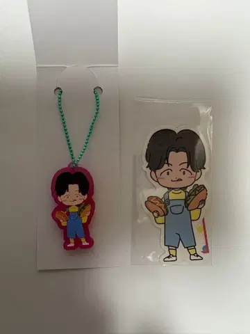 사와모토 나츠키 러버 키링 & 스티커 세트