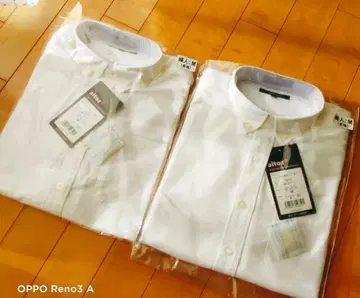 긴팔 Y셔츠 2매 화이트 M 사이즈