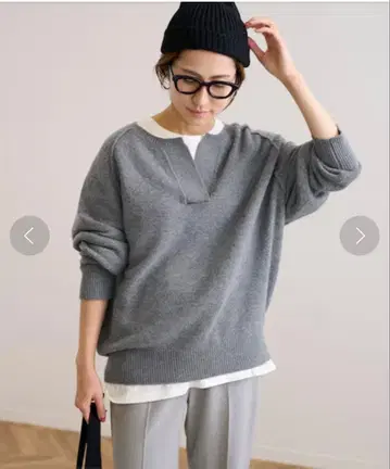 프레임워크 미들 게이지 천축 헨리 풀오버