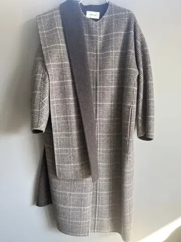 FRAY I.D 노카라 롱 코트