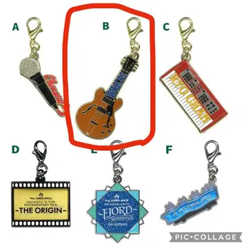 Mrs. GREEN APPLE 메탈 참 컬렉션 B 와카이 히로토