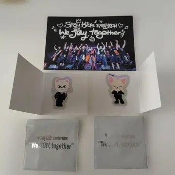 스키즈 전시회 랜덤 데코 스티커, 엽서 StrayKids