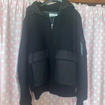 후드 부착 블랙 자켓 S 사이즈 GLOBAL WORK