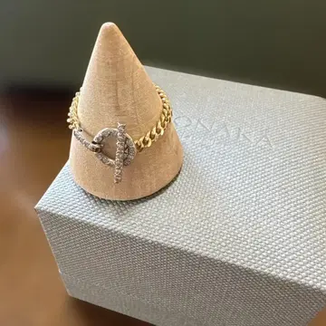 MONAKA 모나카 주얼리 Mantel Chain Ring 11호