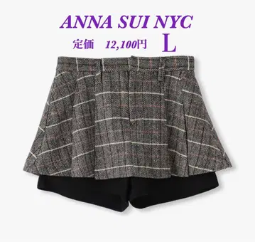 새상품 [ ANNA SUI NYC ] 안나수이 스커트 팬츠 치마바지 L
