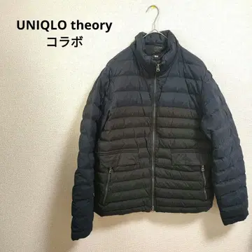 UNIQLO theory 콜라보 다운 자켓 바이컬러 XL