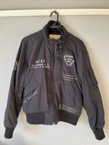 AVIREX MA-1 플라이트 자켓 M 블랙