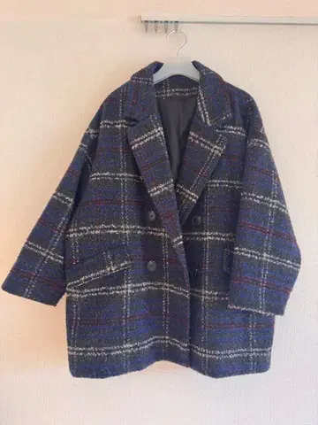 ABITOKYO 체스터 코트 체크